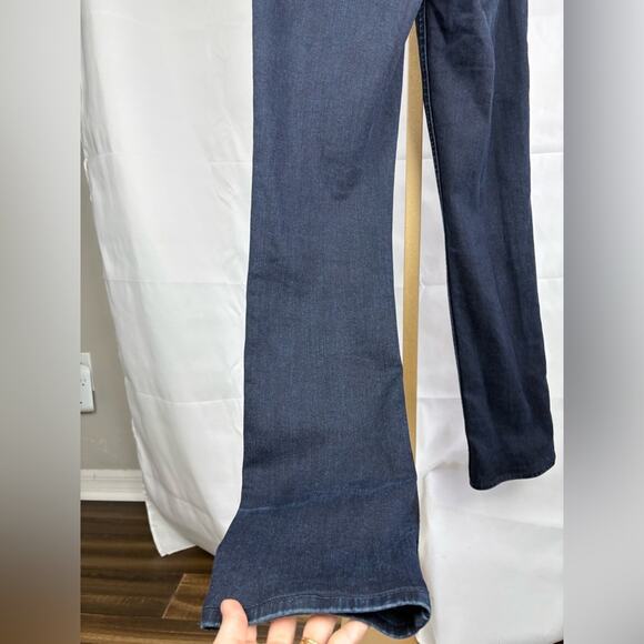 7 for all mankind Dylan Dark Wash Straight Leg High Rise size 26 Blue Jeans Pant - Picture 2 of 11